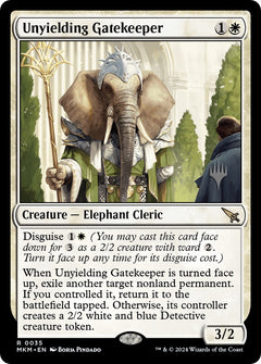 Unyielding Gatekeeper (Promo Pack) [Murders at Karlov Manor Promos]-1