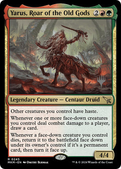 Yarus, Roar of the Old Gods (Promo Pack) [Murders at Karlov Manor Promos]-1
