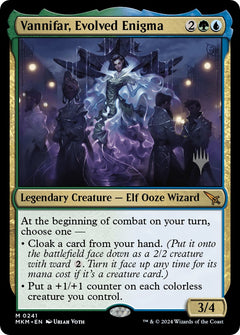 Vannifar, Evolved Enigma (Promo Pack) [Murders at Karlov Manor Promos]-1