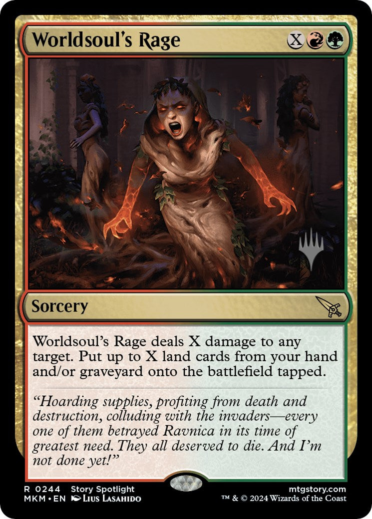 Worldsoul's Rage (Promo Pack) [Murders at Karlov Manor Promos]-1