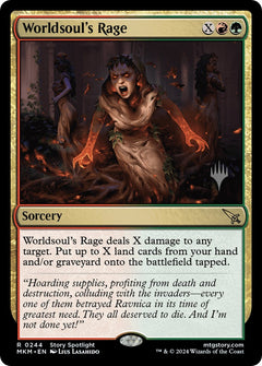 Worldsoul's Rage (Promo Pack) [Murders at Karlov Manor Promos]-1
