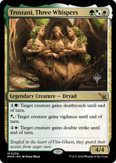 Trostani, Three Whispers (Promo Pack) [Murders at Karlov Manor Promos]-1