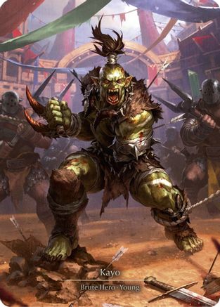 Kayo (Marvel) [HVY002] (Heavy Hitters)  Cold Foil-3