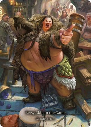 Betsy, Skin in the Game (Marvel) [HVY045] (Heavy Hitters)  Cold Foil-3