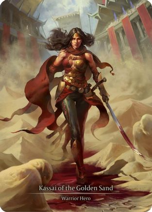 Kassai of the Golden Sand (Marvel) [HVY090] (Heavy Hitters)  Cold Foil-3
