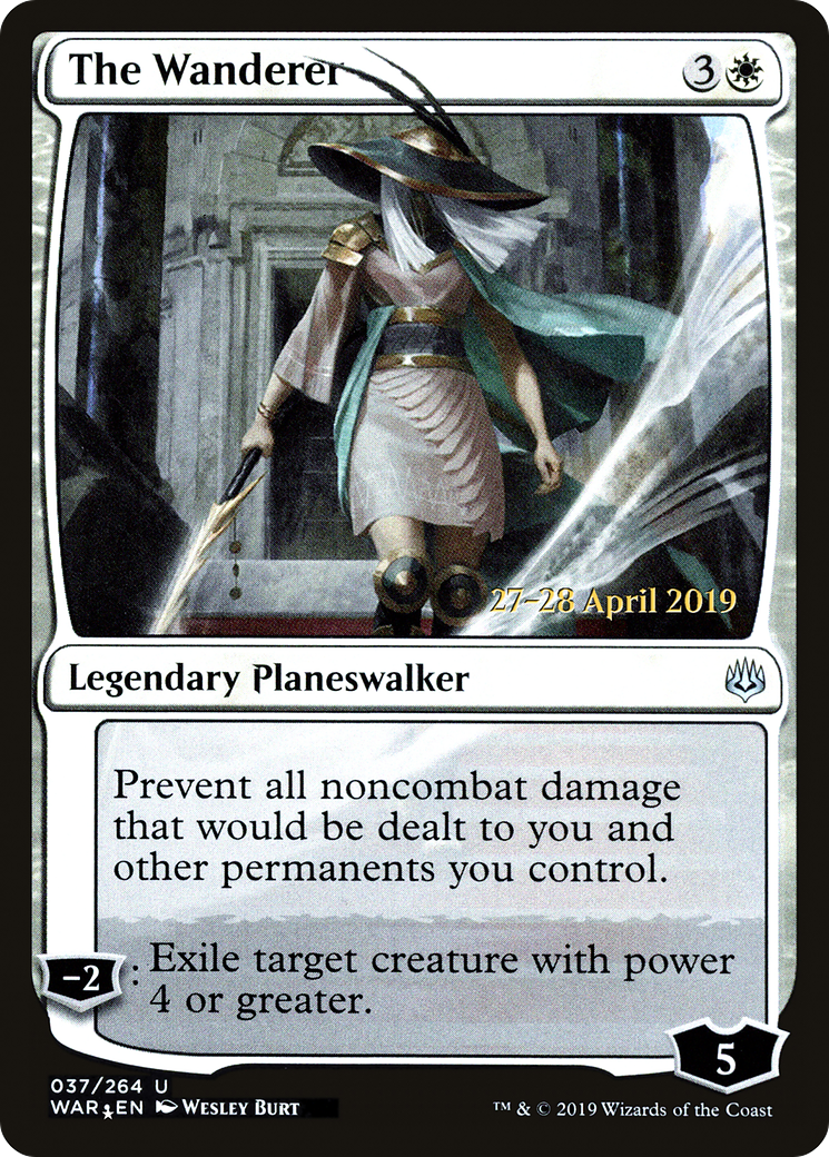 The Wanderer [War of the Spark Prerelease Promos]-1