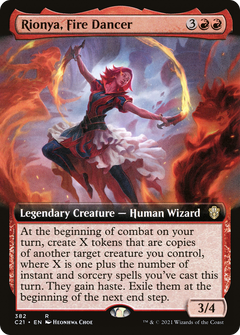 Rionya, Fire Dancer (Extended Art) [Commander 2021]-1