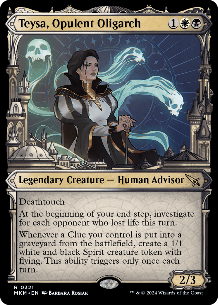 Teysa, Opulent Oligarch (Showcase) (0321) [Murders at Karlov Manor]-1