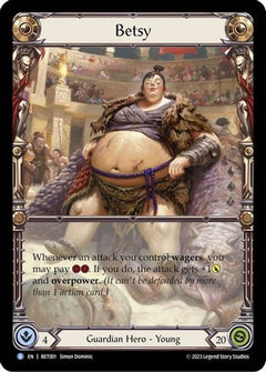 Betsy [BET001] (Heavy Hitters Betsy Blitz Deck)  Rainbow Foil-1