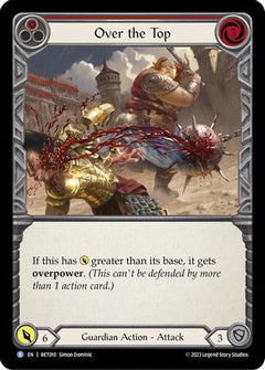 Over the Top (Red) [BET010] (Heavy Hitters Betsy Blitz Deck)-1