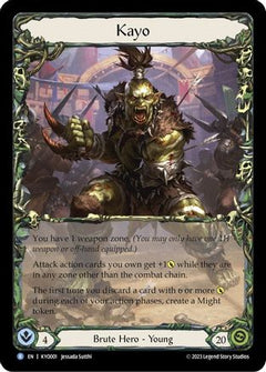Kayo, Armed and Dangerous [KYO001] (Heavy Hitters Kayo Blitz Deck)  Rainbow Foil-1