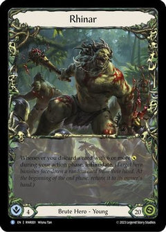 Rhinar [RNR001] (Rhinar Hero Deck)  Rainbow Foil-1