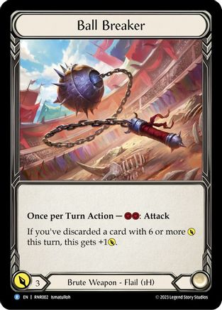 Ball Breaker [RNR002] (Rhinar Hero Deck)-1