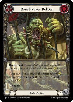Bonebreaker Bellow (Blue) [RNR024] (Rhinar Hero Deck)-1