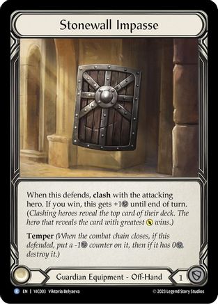 Stonewall Impasse [VIC003] (Heavy Hitters Victor Blitz Deck)-1