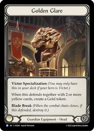 Golden Glare [VIC004] (Heavy Hitters Victor Blitz Deck)-1