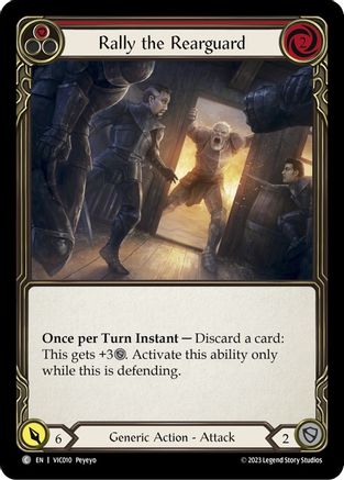 Rally the Rearguard (Red) [VIC010] (Heavy Hitters Victor Blitz Deck)-1