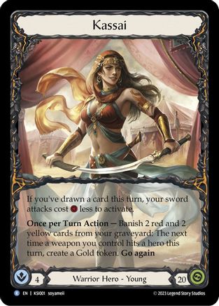 Kassai [KSI001] (Heavy Hitters Kassai Blitz Deck)  Rainbow Foil-1