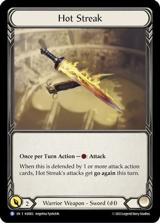 Hot Streak [KSI003] (Heavy Hitters Kassai Blitz Deck)-1