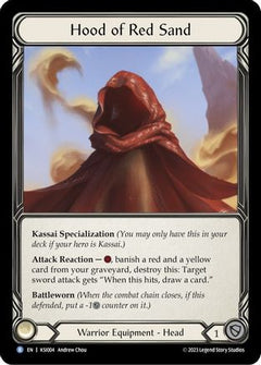 Hood of the Red Sand [KSI004] (Heavy Hitters Kassai Blitz Deck)-1