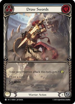 Draw Swords (Blue) [KSI025] (Heavy Hitters Kassai Blitz Deck)-1