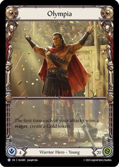 Olympia [OLA001] (Heavy Hitters Olympia Blitz Deck)  Rainbow Foil-1