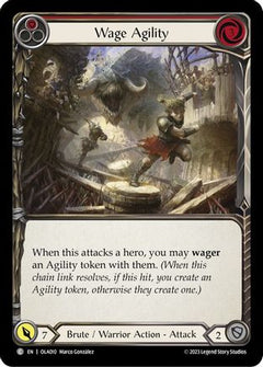 Wage Agility (Red) [OLA010] (Heavy Hitters Olympia Blitz Deck)-1