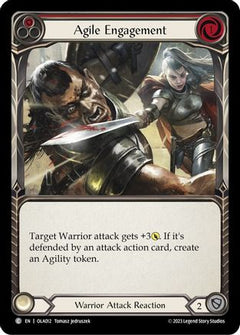 Agile Engagement (Red) [OLA012] (Heavy Hitters Olympia Blitz Deck)-1