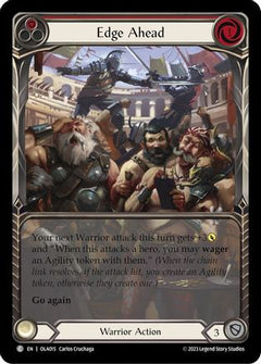 Edge Ahead (Red) [OLA015] (Heavy Hitters Olympia Blitz Deck)-1