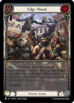 Edge Ahead (Blue) [OLA025] (Heavy Hitters Olympia Blitz Deck)-1