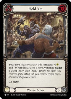 Hold 'em (Blue) [OLA027] (Heavy Hitters Olympia Blitz Deck)-1