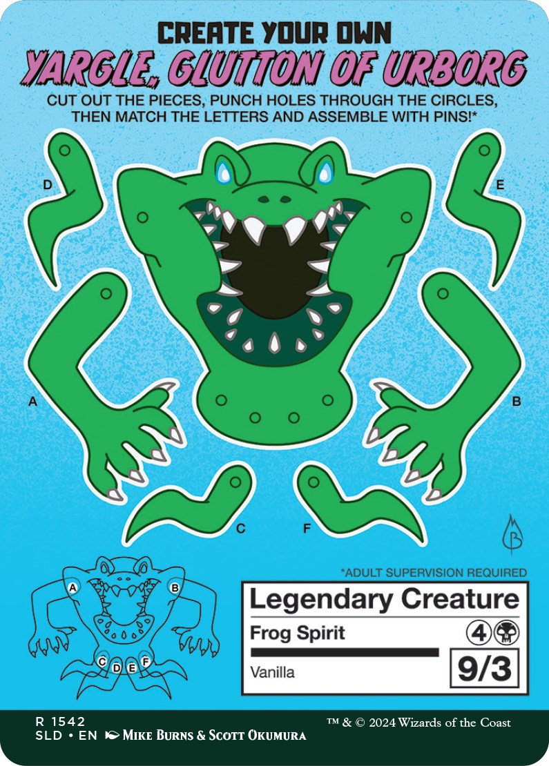 Yargle, Glutton of Urborg [Secret Lair Drop Series]-2