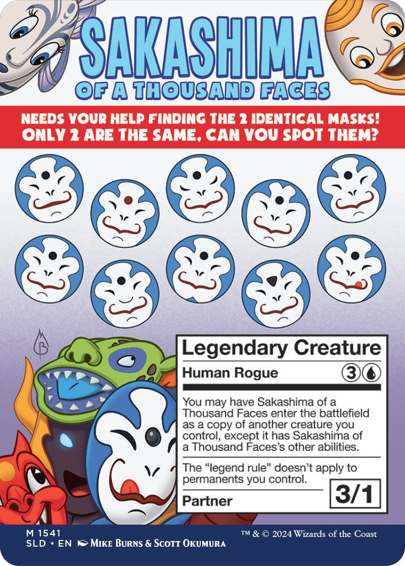 Sakashima of a Thousand Faces [Secret Lair Drop Series]-2