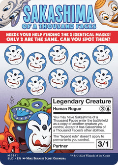Sakashima of a Thousand Faces [Secret Lair Drop Series]-2