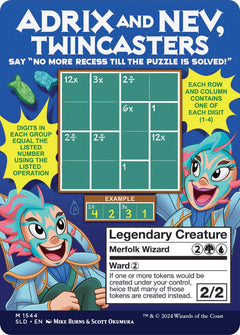 Adrix and Nev, Twincasters [Secret Lair Drop Series]-2