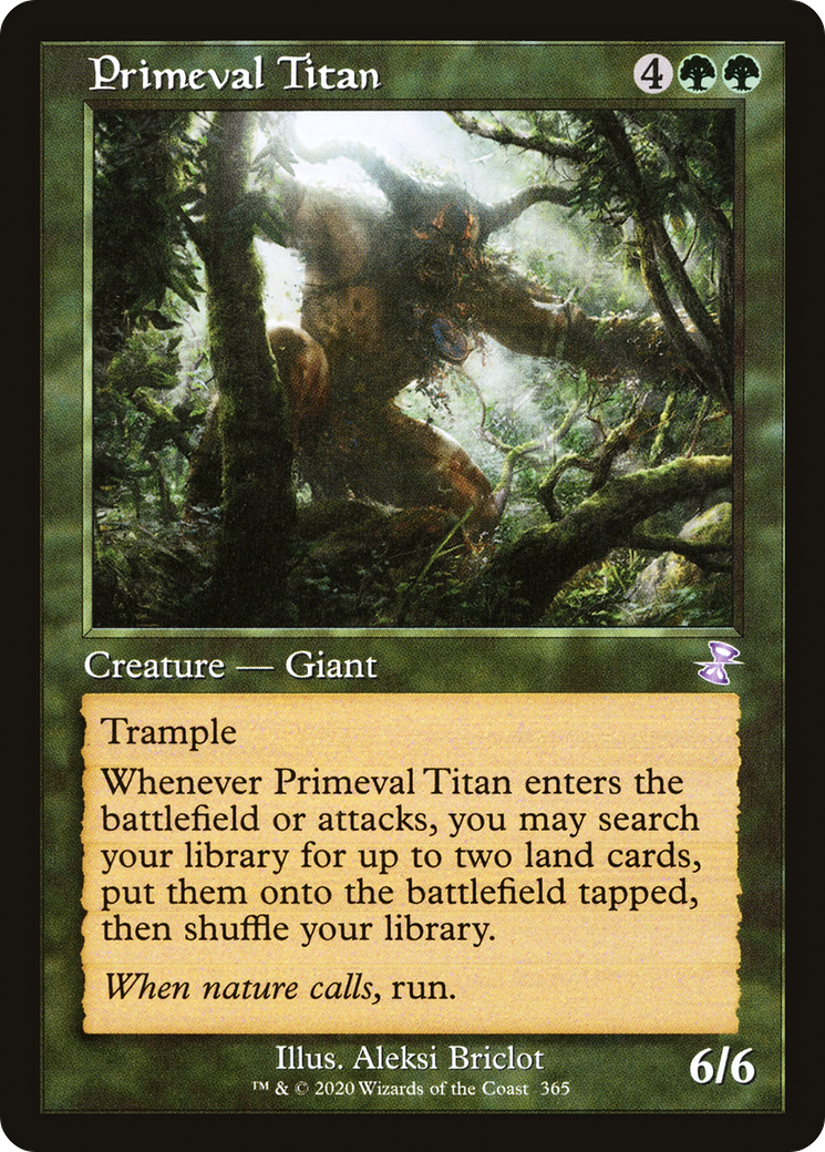 Primeval Titan (Timeshifted) [Time Spiral Remastered]-1