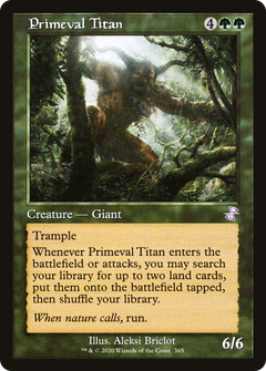 Primeval Titan (Timeshifted) [Time Spiral Remastered]-1