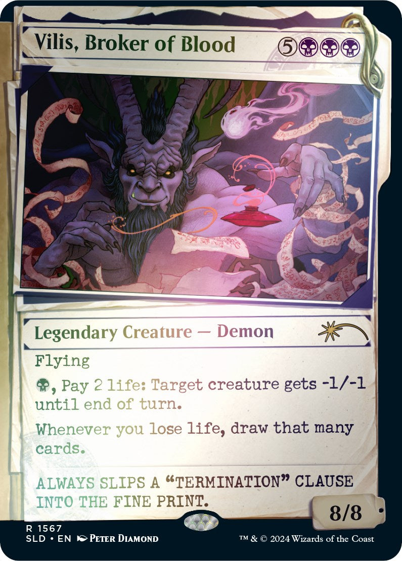 Vilis, Broker of Blood (Rainbow Foil) [Secret Lair Drop Series]-1