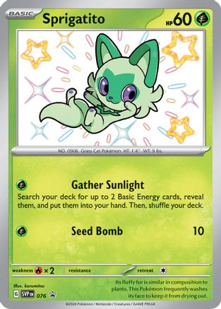 Sprigatito (076) [Scarlet & Violet: Black Star Promos]-1