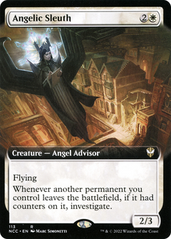 Angelic Sleuth (Extended Art) [Streets of New Capenna Commander]-1