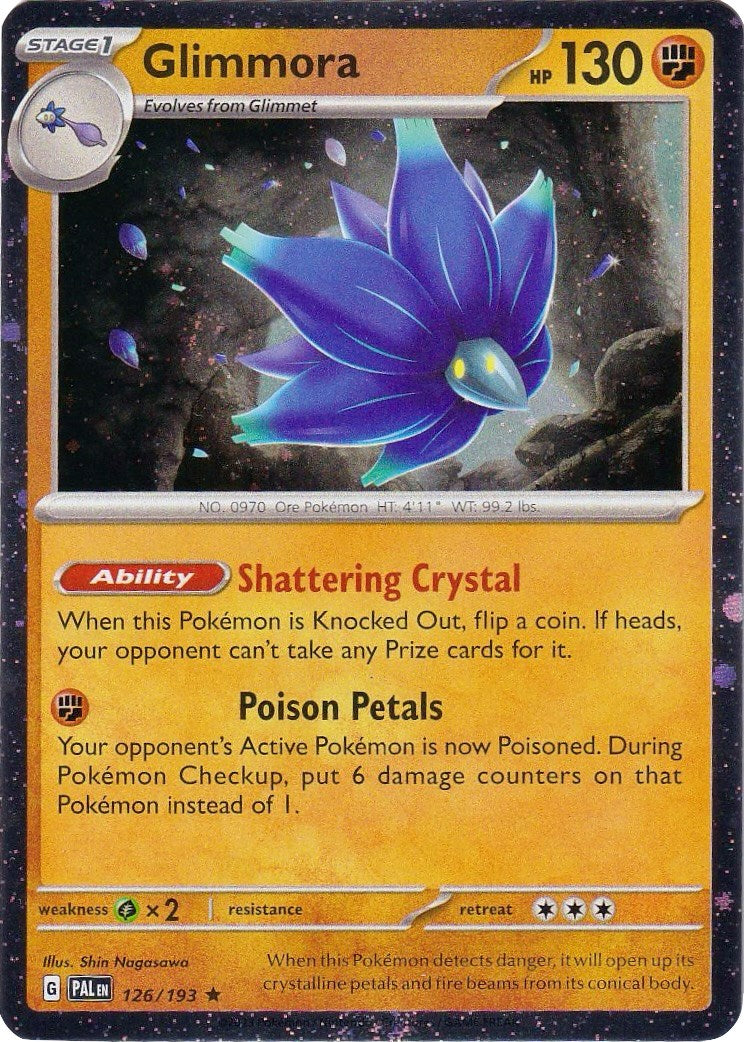 Glimmora (126/193) (Cosmos Holo) [Scarlet & Violet: Paldea Evolved]-1