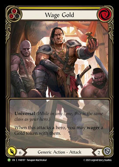 Wage Gold (Yellow) [FAB197] (Promo)  Rainbow Foil-1