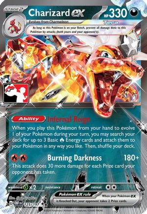 Charizard ex (125/197) [Prize Pack Series Four]-1