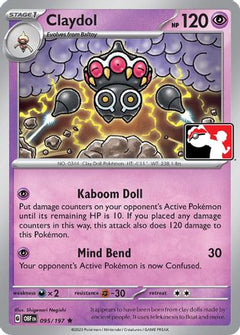 Claydol (095/197) [Prize Pack Series Four]-1