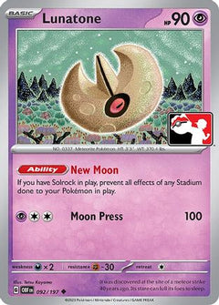 Lunatone (092/197) [Prize Pack Series Four]-1