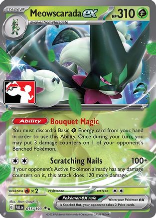 Meowscarada ex (015/193) [Prize Pack Series Four]-1