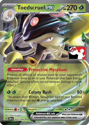 Toedscruel ex (022/197) [Prize Pack Series Four]-1
