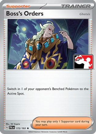 Boss's Orders (172/193) [Prize Pack Series Four]-1