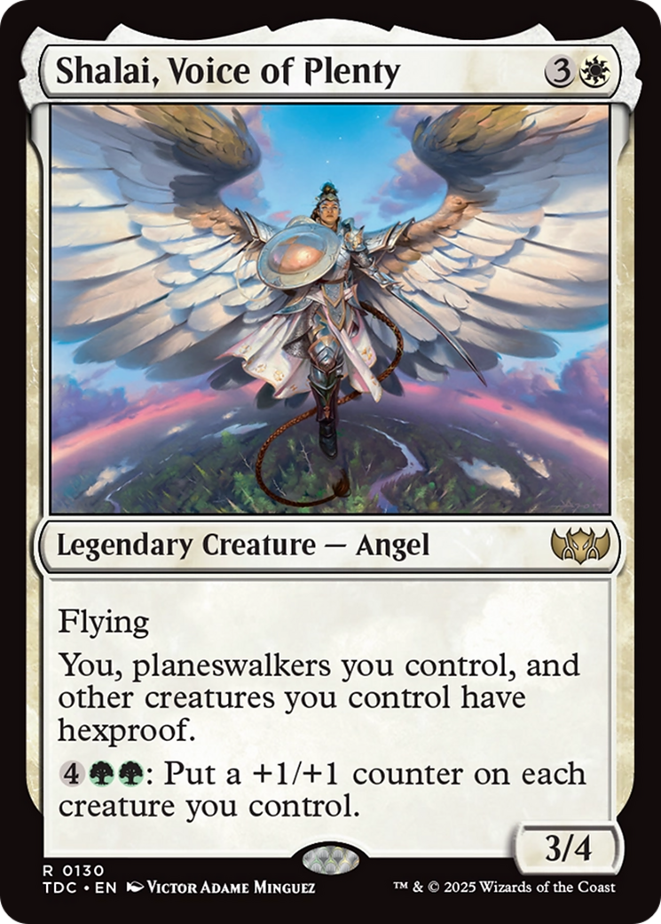 Shalai, Voice of Plenty [Tarkir: Dragonstorm Commander]-1