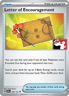 Letter of Encouragement (189/197) [Prize Pack Series Four]-1